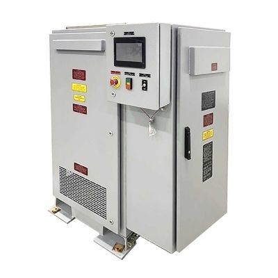 The model ULB-R150 is a compact , versalite 150 KW stationary / permanent load bank for testing aircraft / military generators rated for 400Hz.